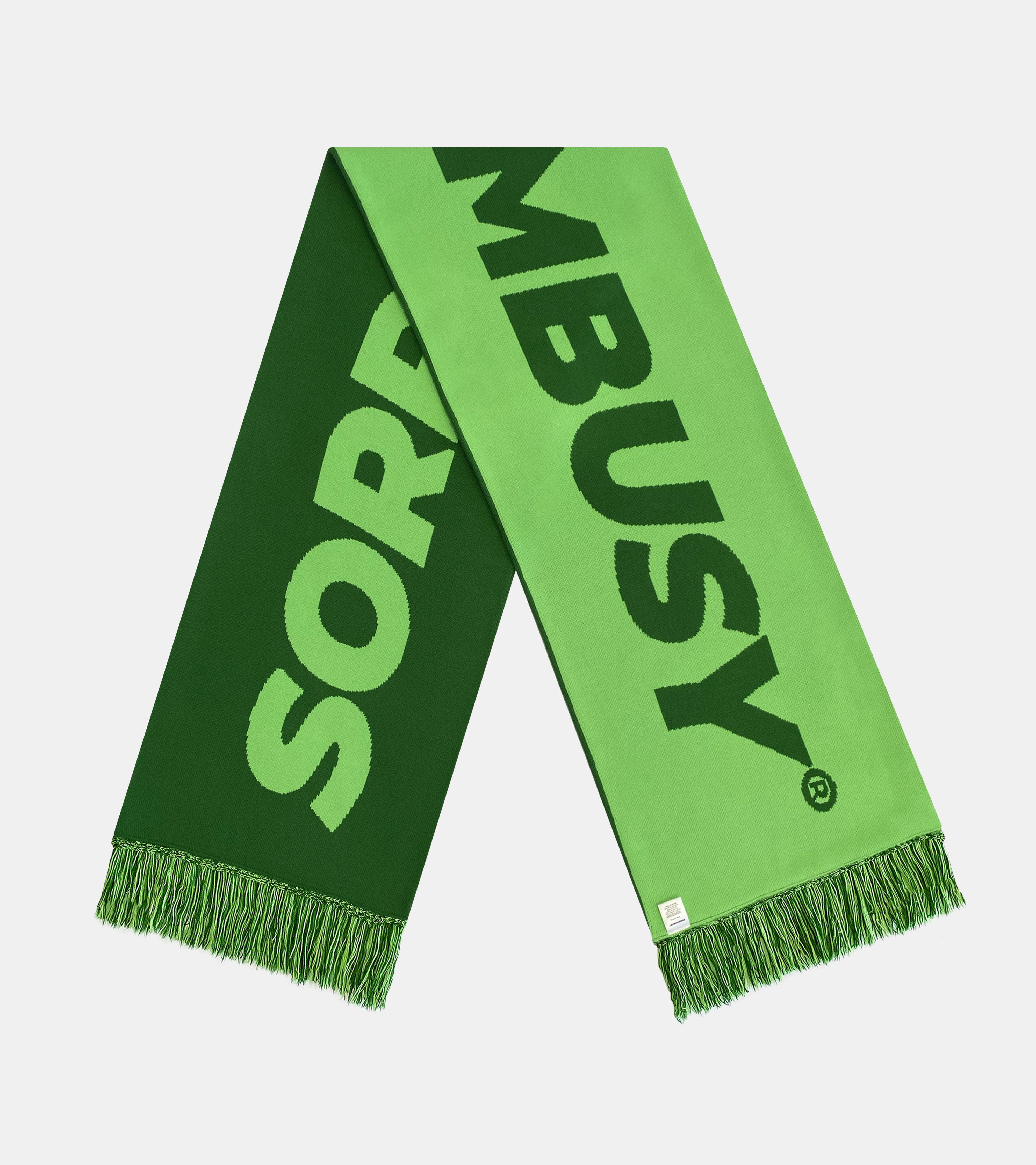 Logotype Scarf - Dark Green/Light Green