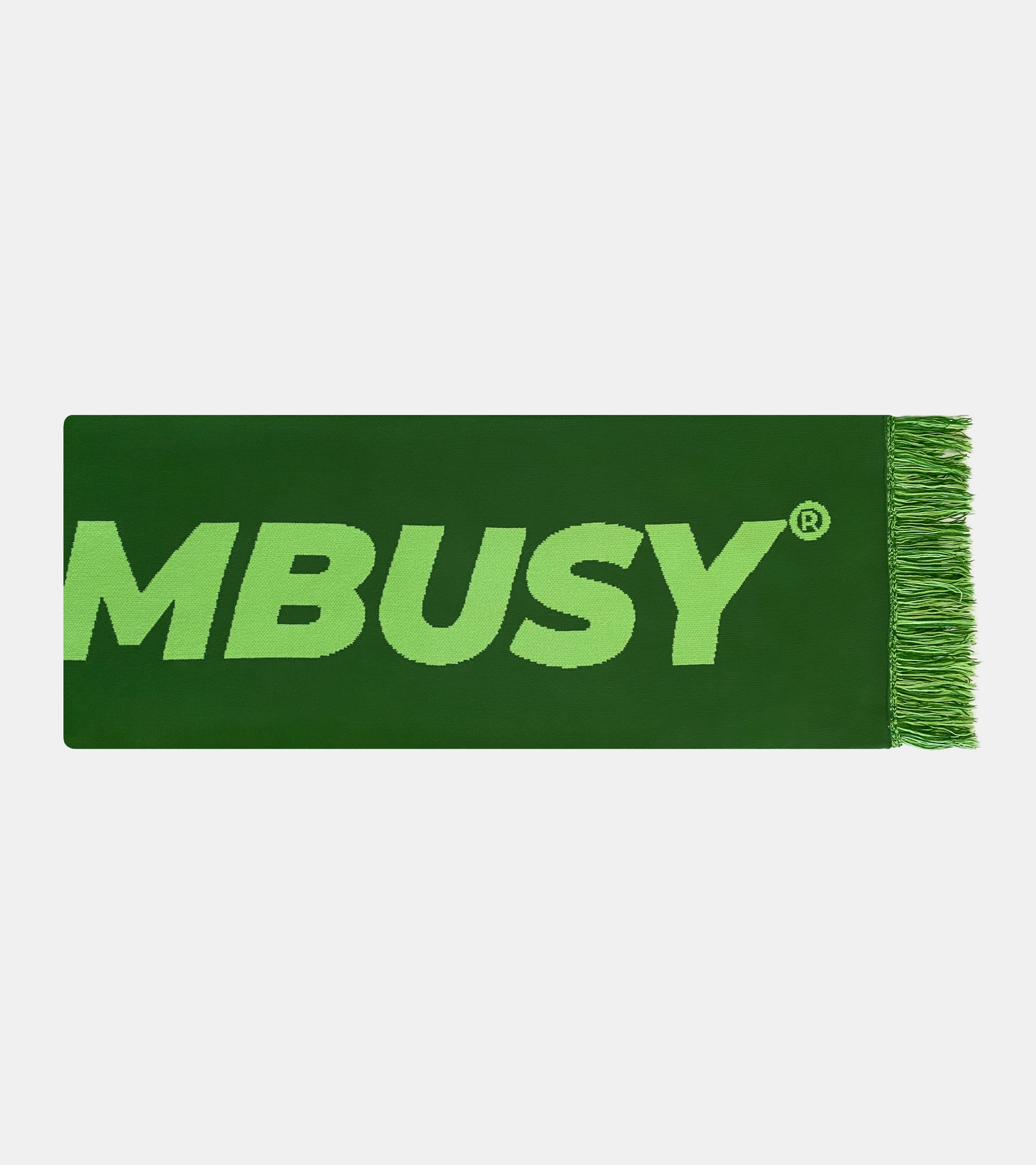 Logotype Scarf - Dark Green/Light Green