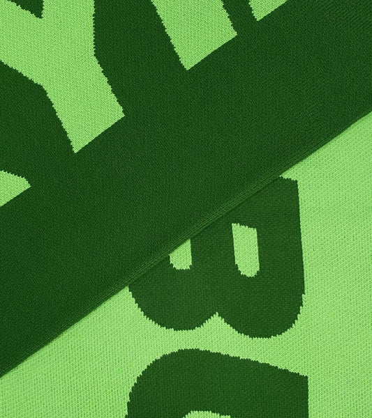 Logotype Scarf - Dark Green/Light Green