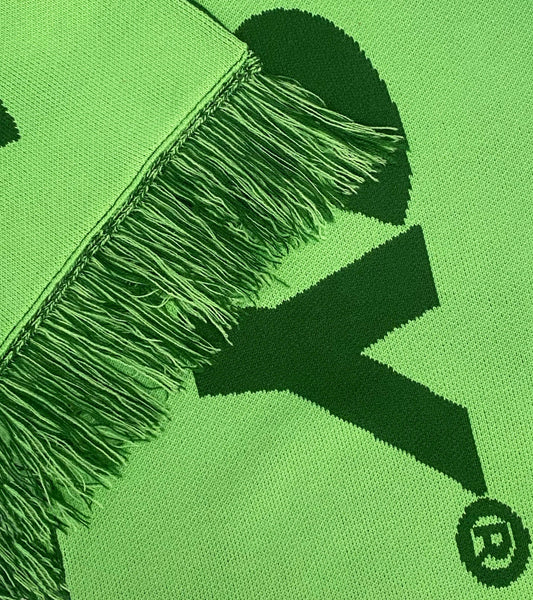Logotype Scarf - Dark Green/Light Green
