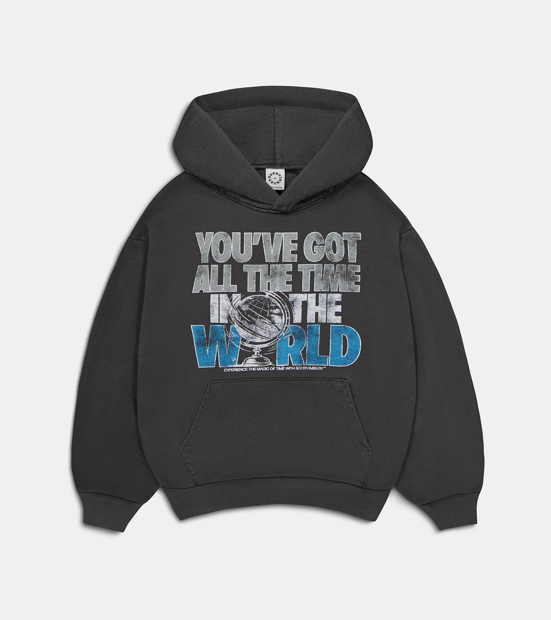 Magic Of Time Hoodie - Vintage Black