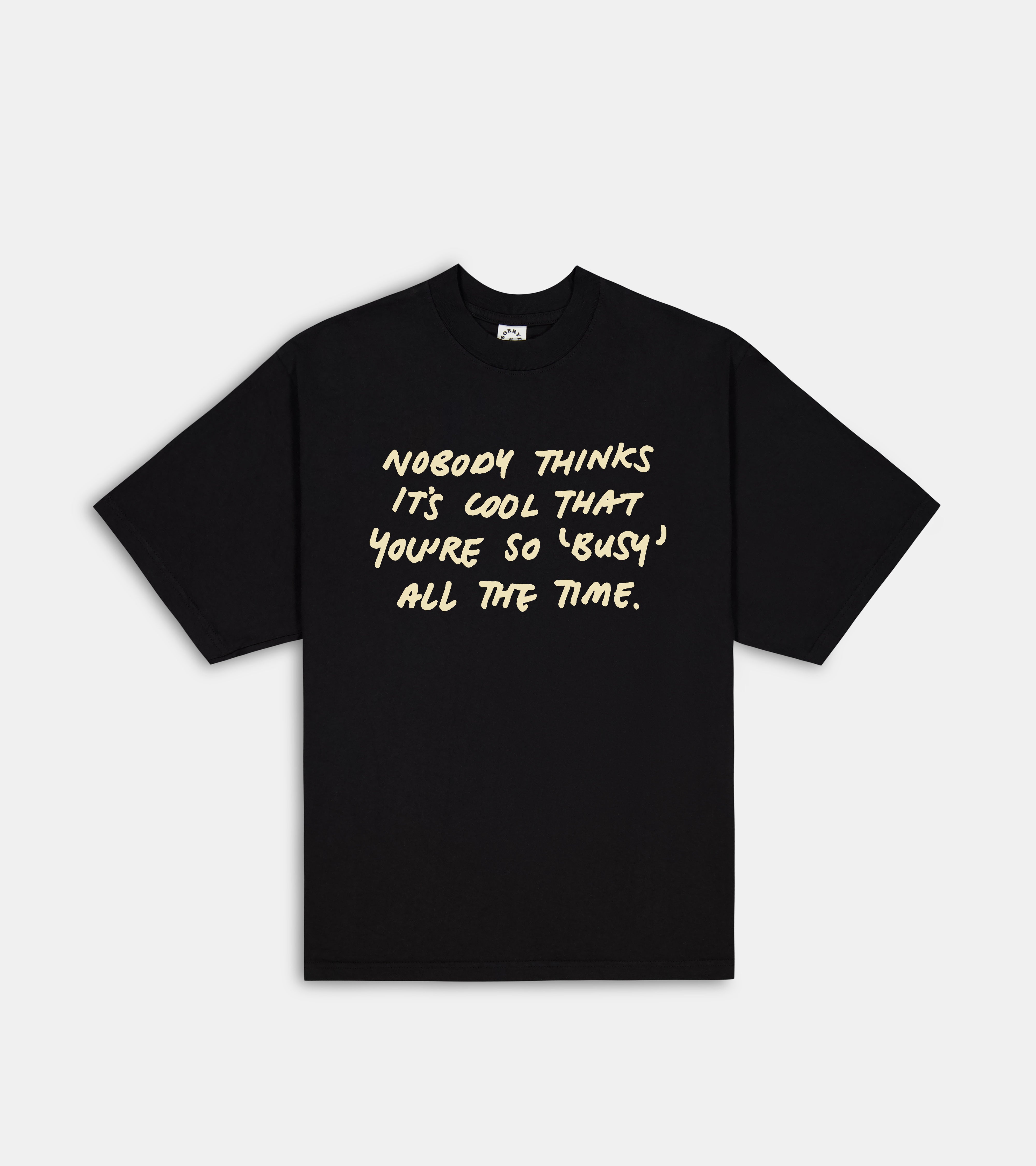 Not Cool T-Shirt - Black