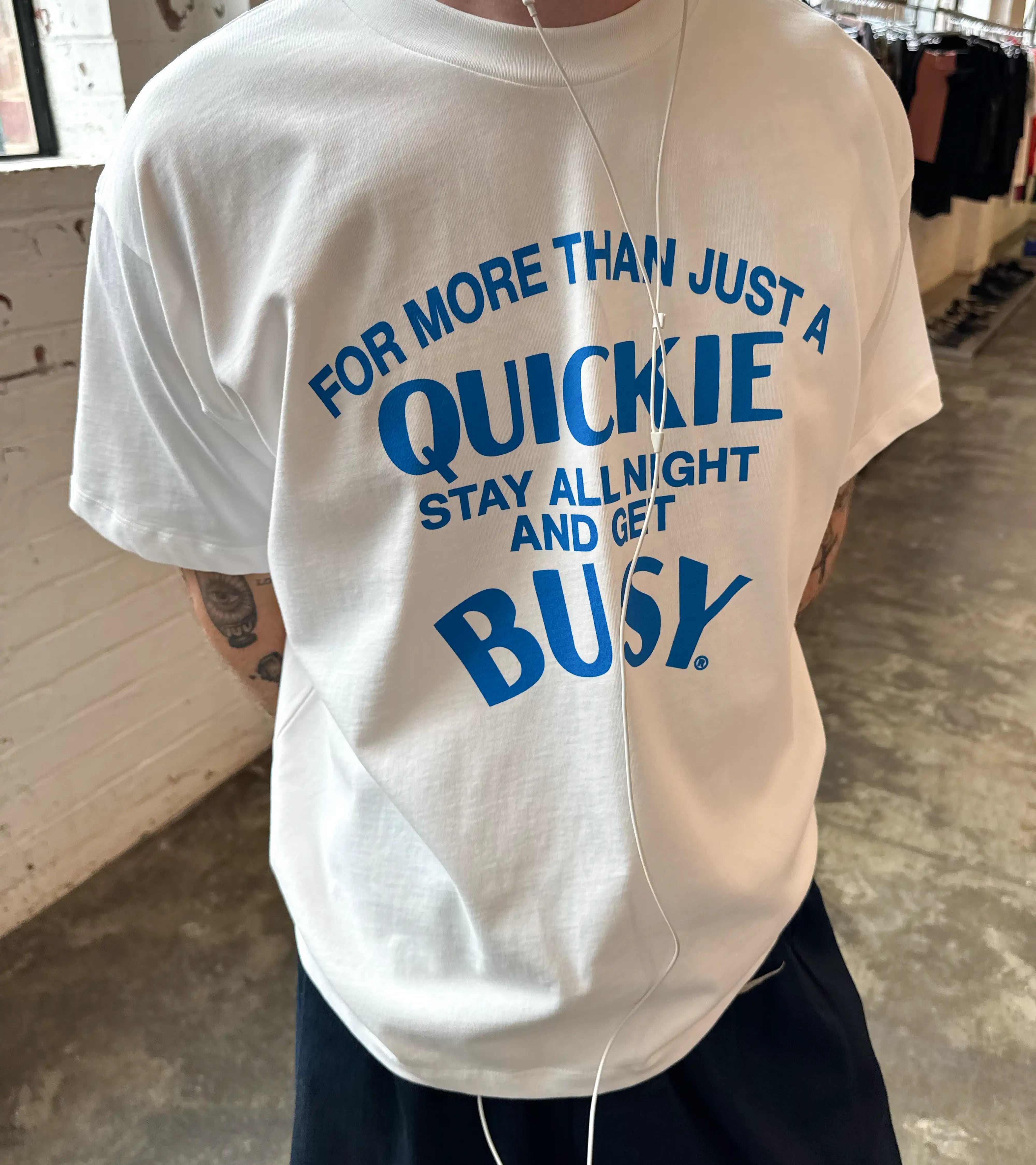 Quickie T-Shirt - White