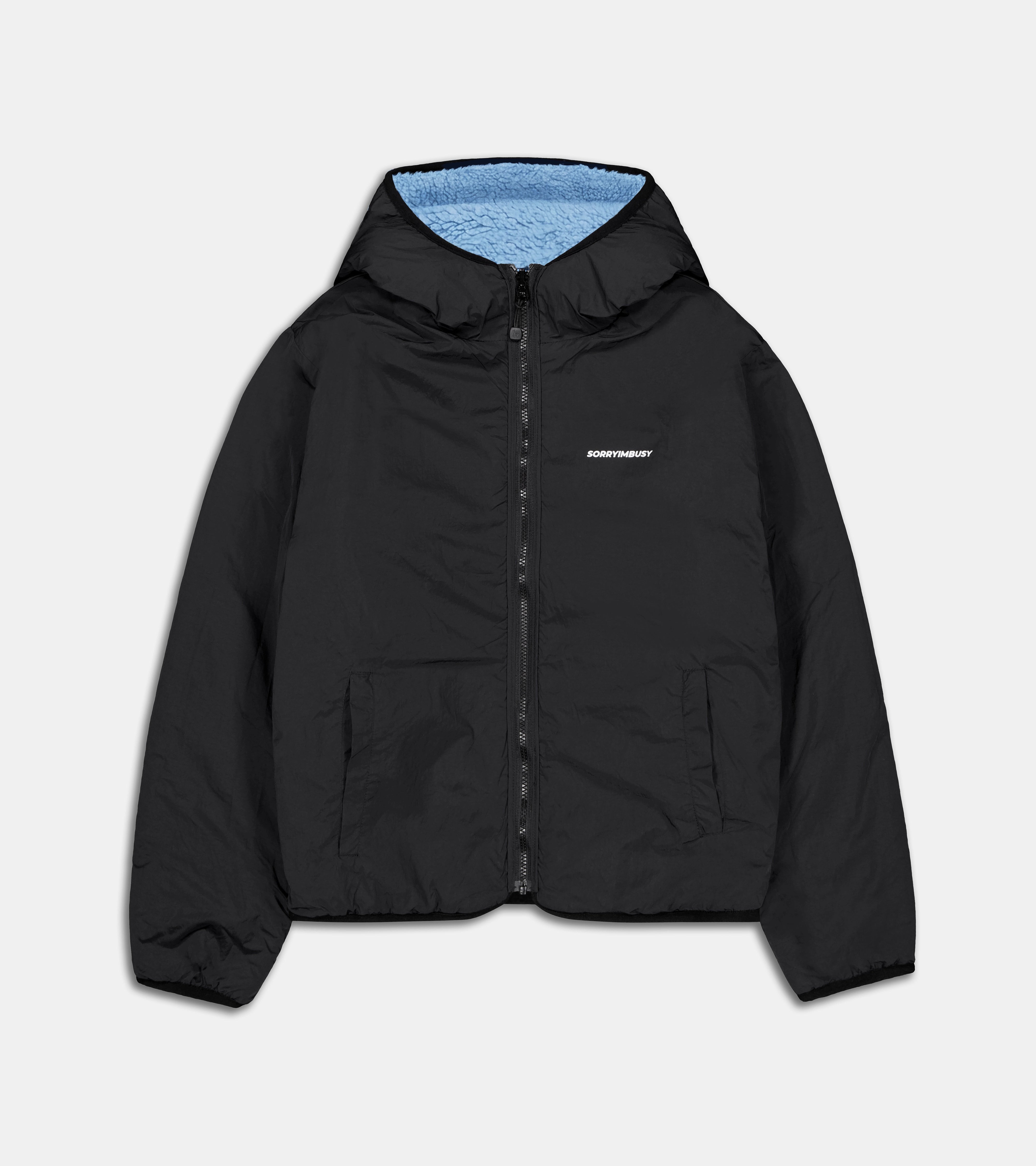 Spellout Sherpa - Baby Blue