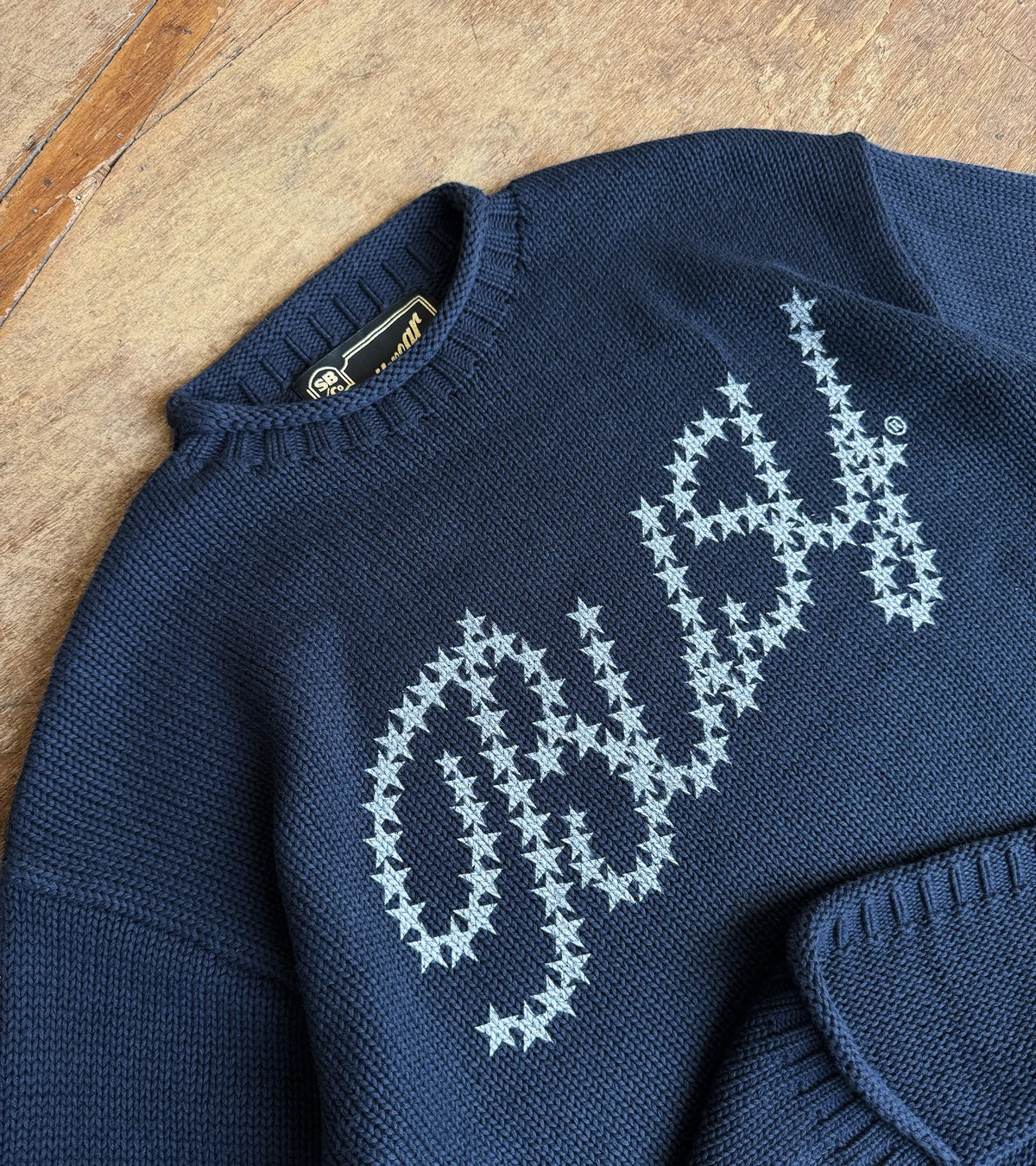 Stargazer Rollneck Knit - Navy