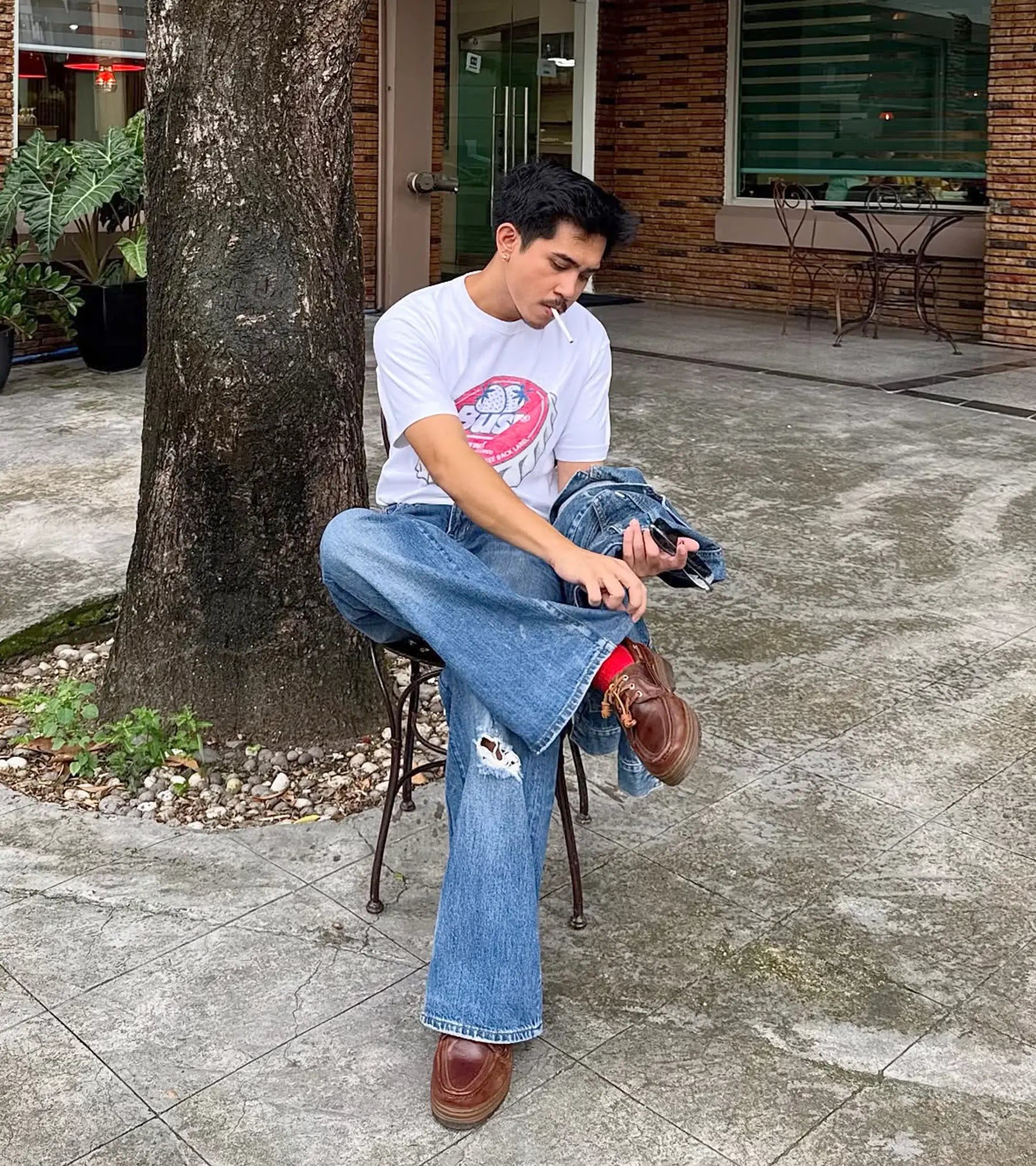 Strawberry Soda T-Shirt - White