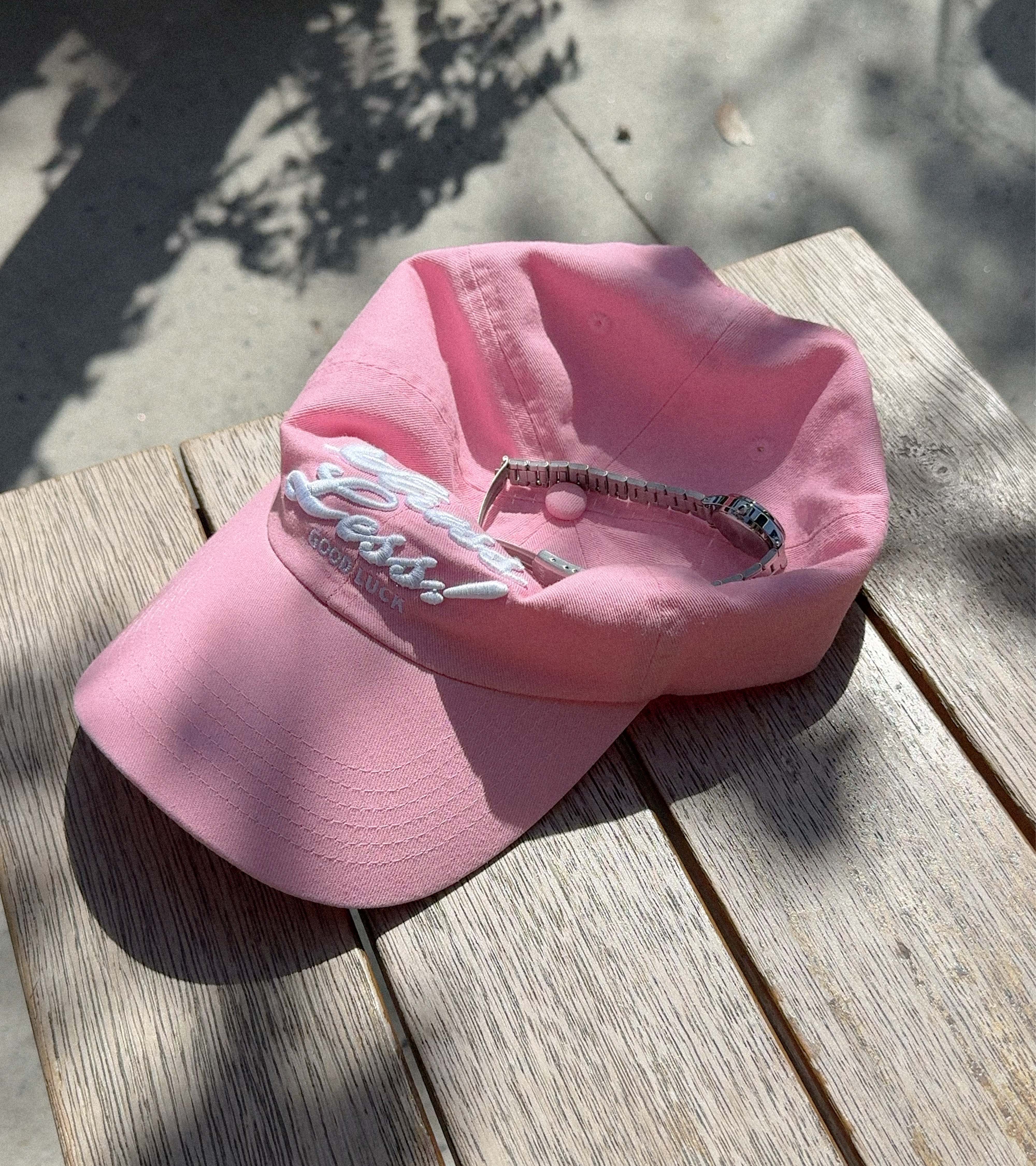 Stress Less Cap - Washed Pink