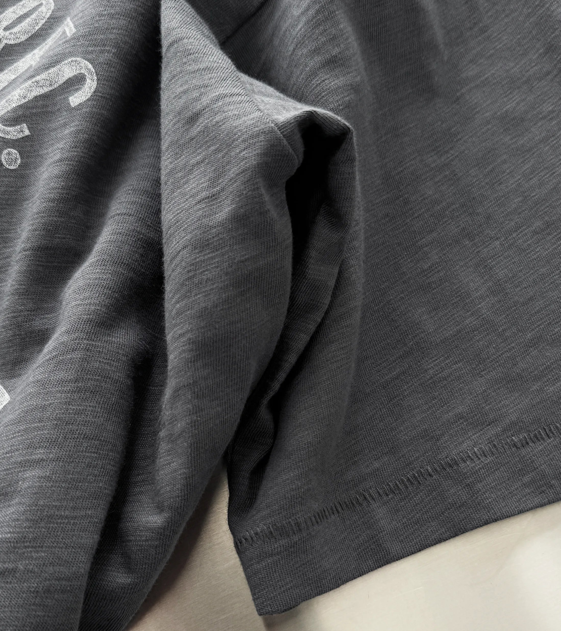 Summer Rec Slub T-Shirt - Charcoal