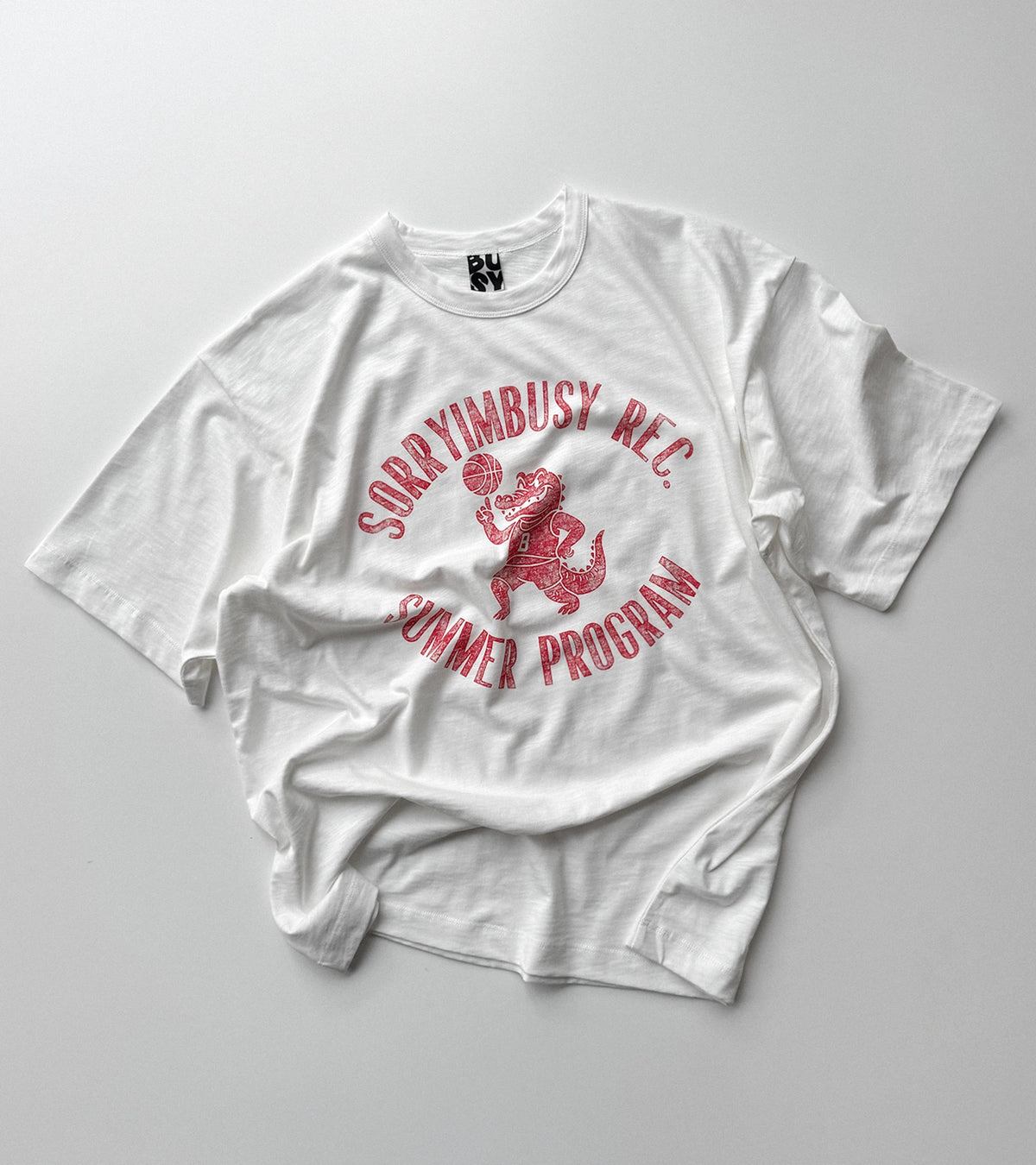 Summer Rec Slub T-Shirt - White