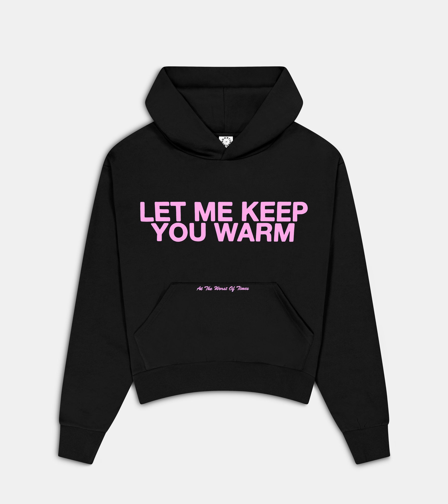 Keep You Warm Hoodie - Black