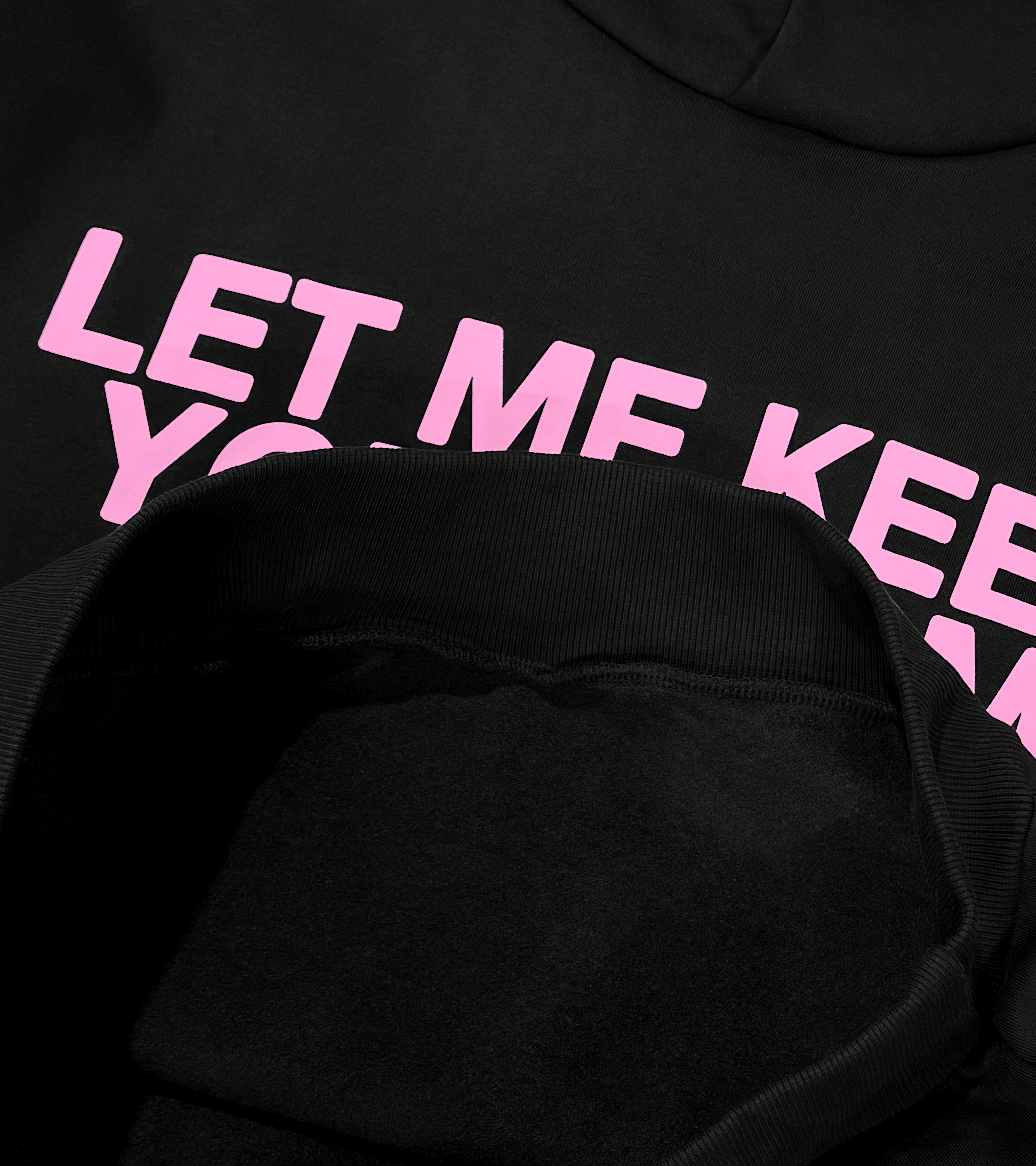 Keep You Warm Hoodie - Black