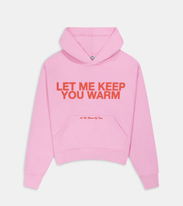 Keep You Warm Hoodie - Pink