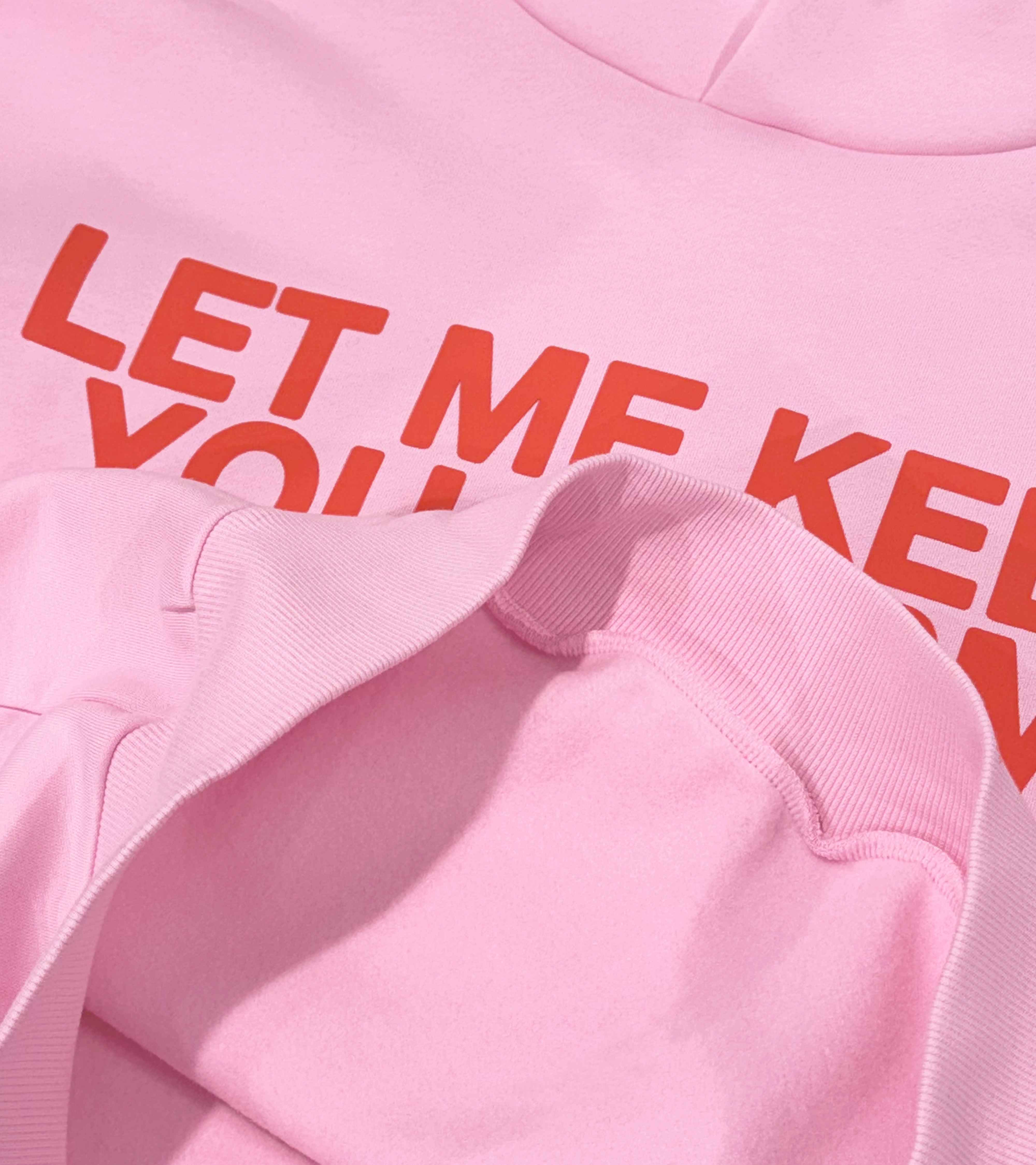 Keep You Warm Hoodie - Pink