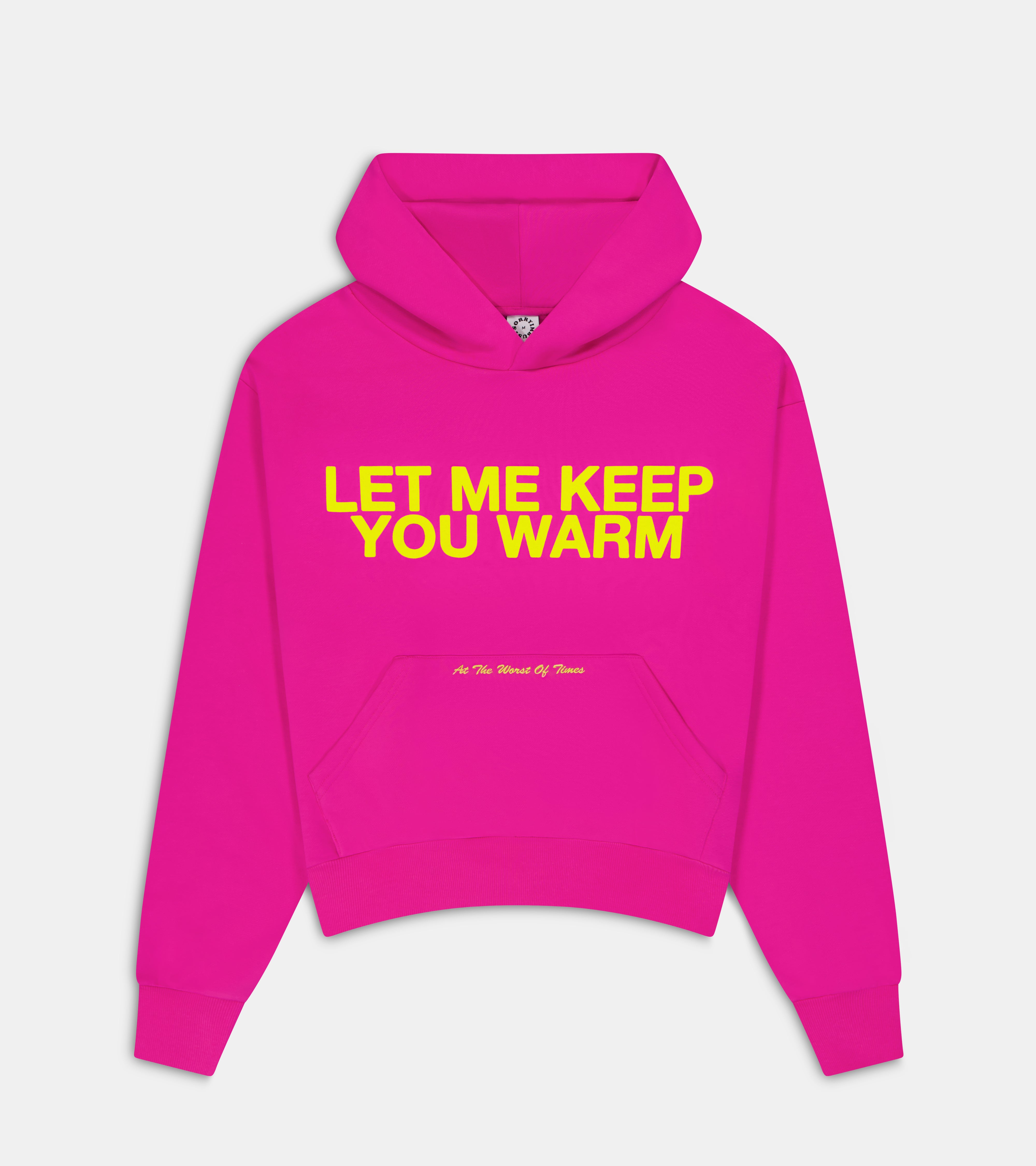 Keep You Warm Hoodie - Magenta