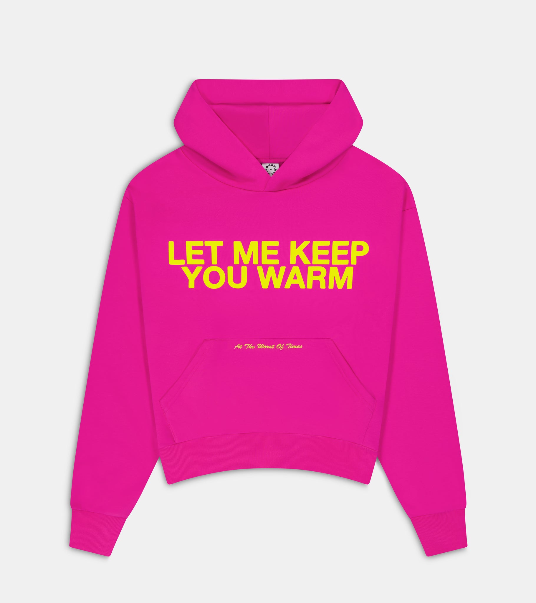 Keep You Warm Hoodie - Magenta