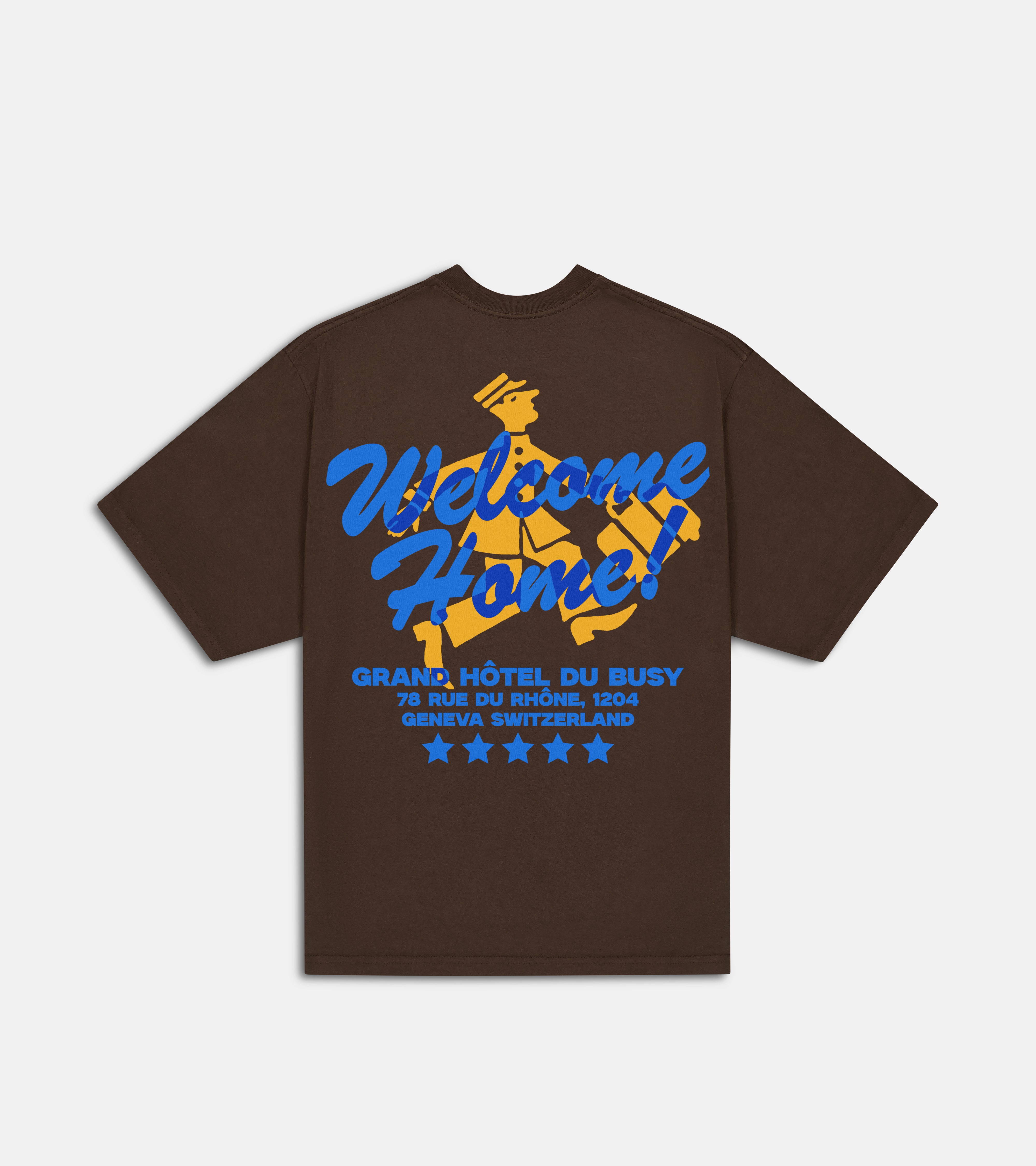 Welcome Home T-Shirt - Brown