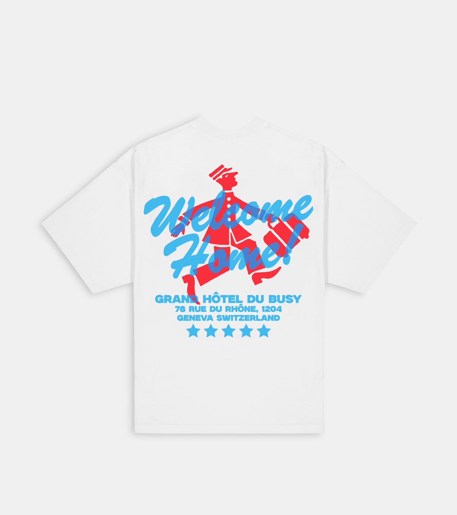 T-shirt Welcome blanc main image 0