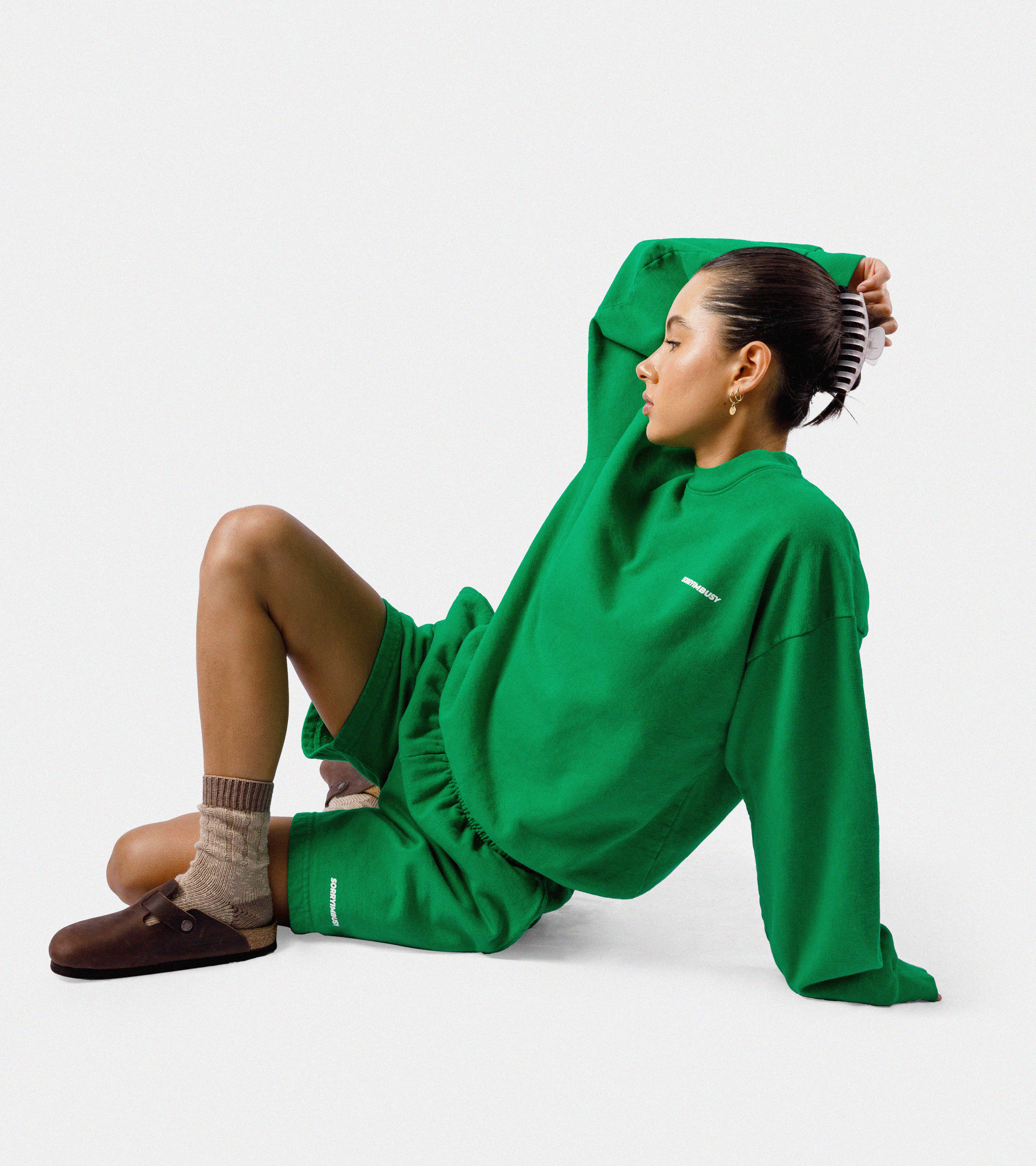 Logotype Crewneck - Kelly Green