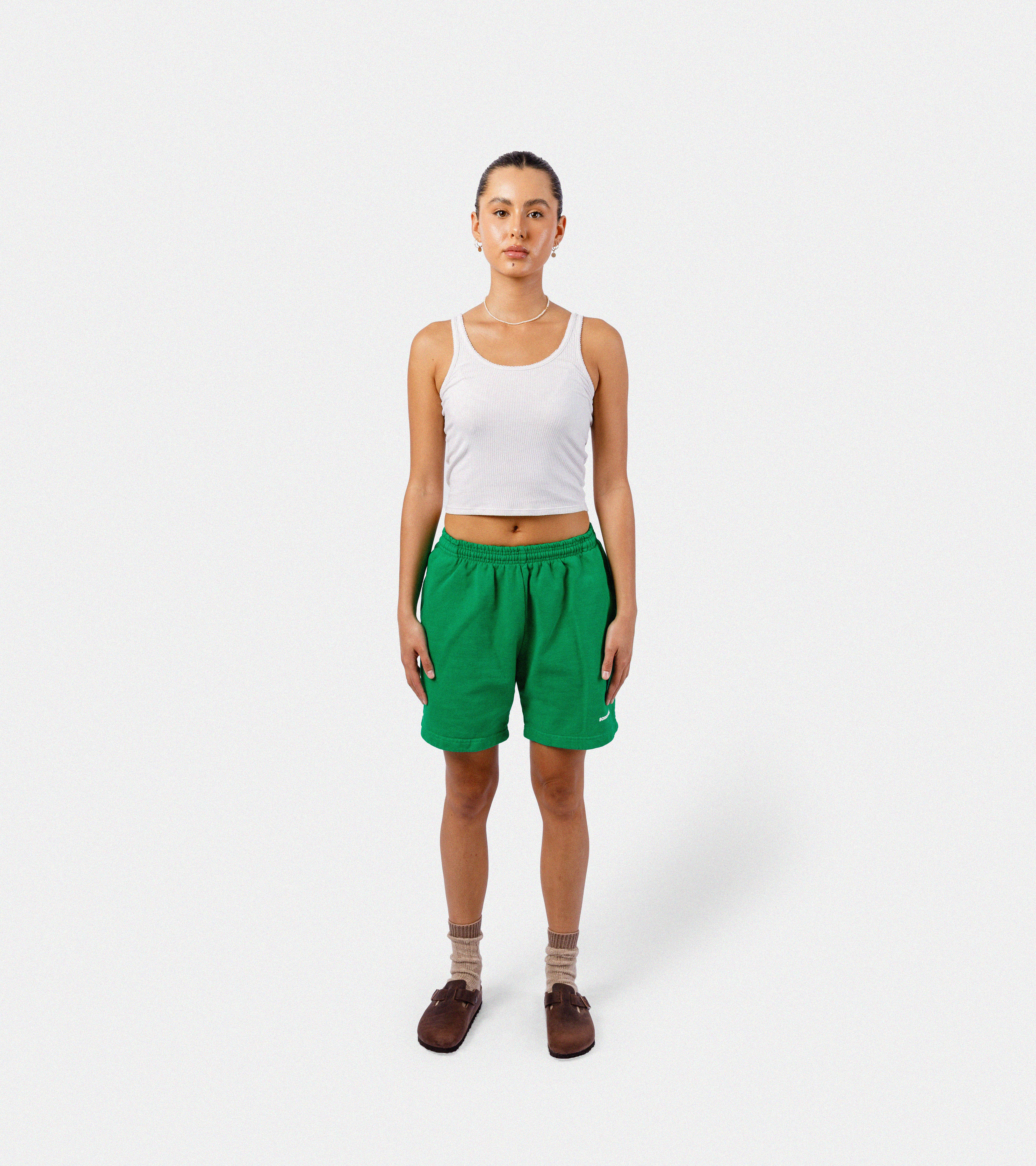 Logotype Shorts - Kelly Green