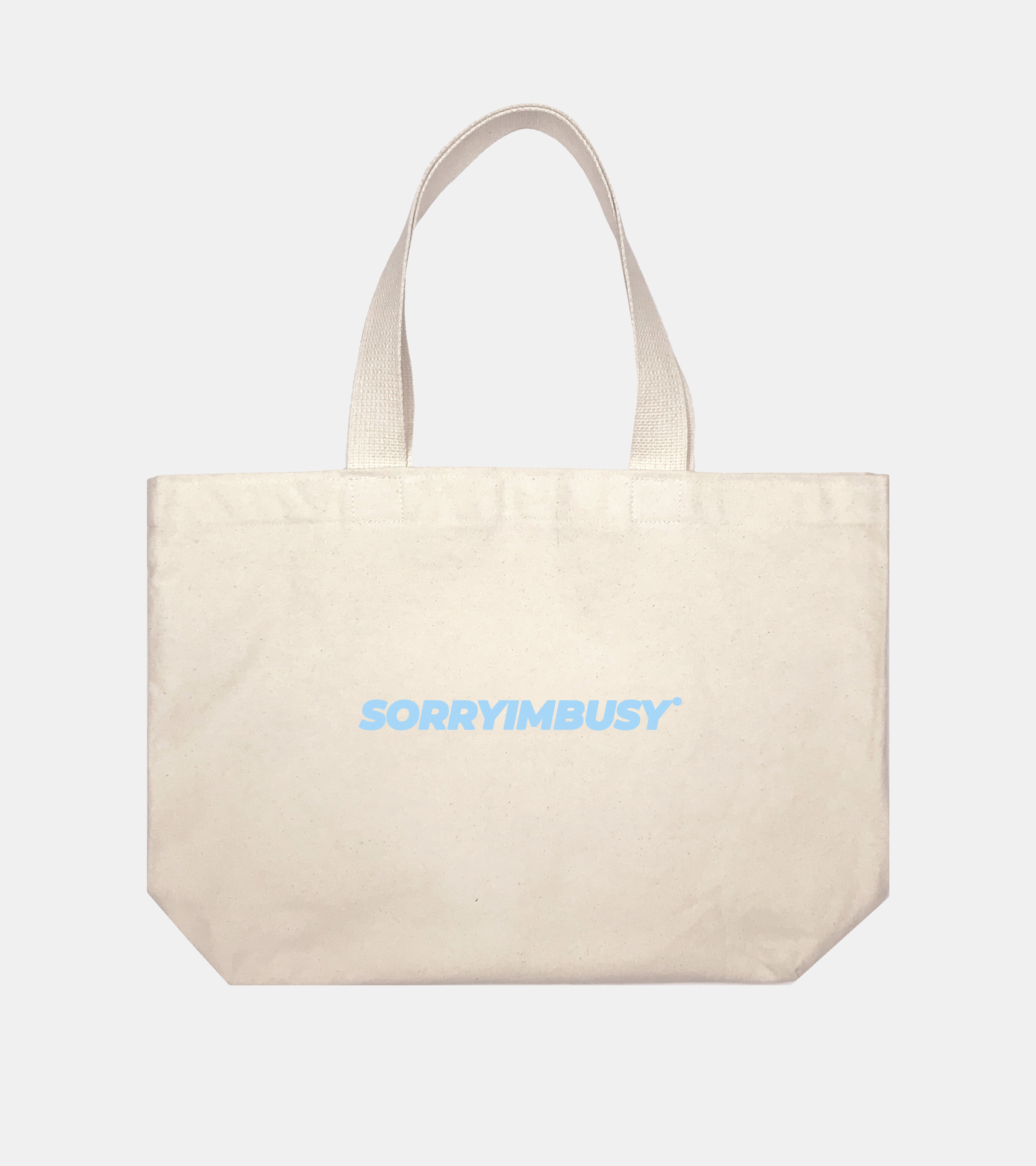 Heavyweight Logo Tote - Baby Blue