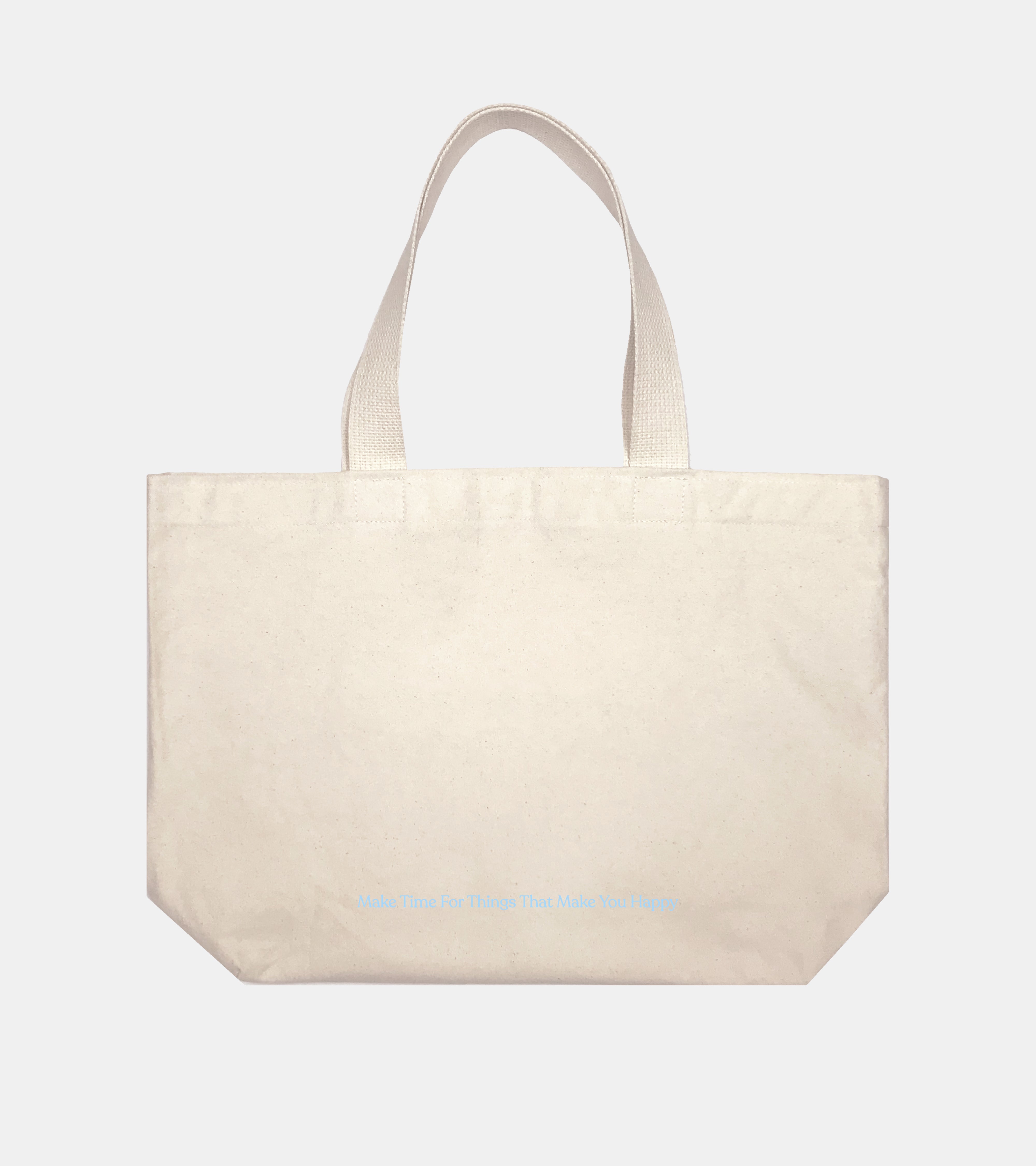 Heavyweight Logo Tote - Baby Blue