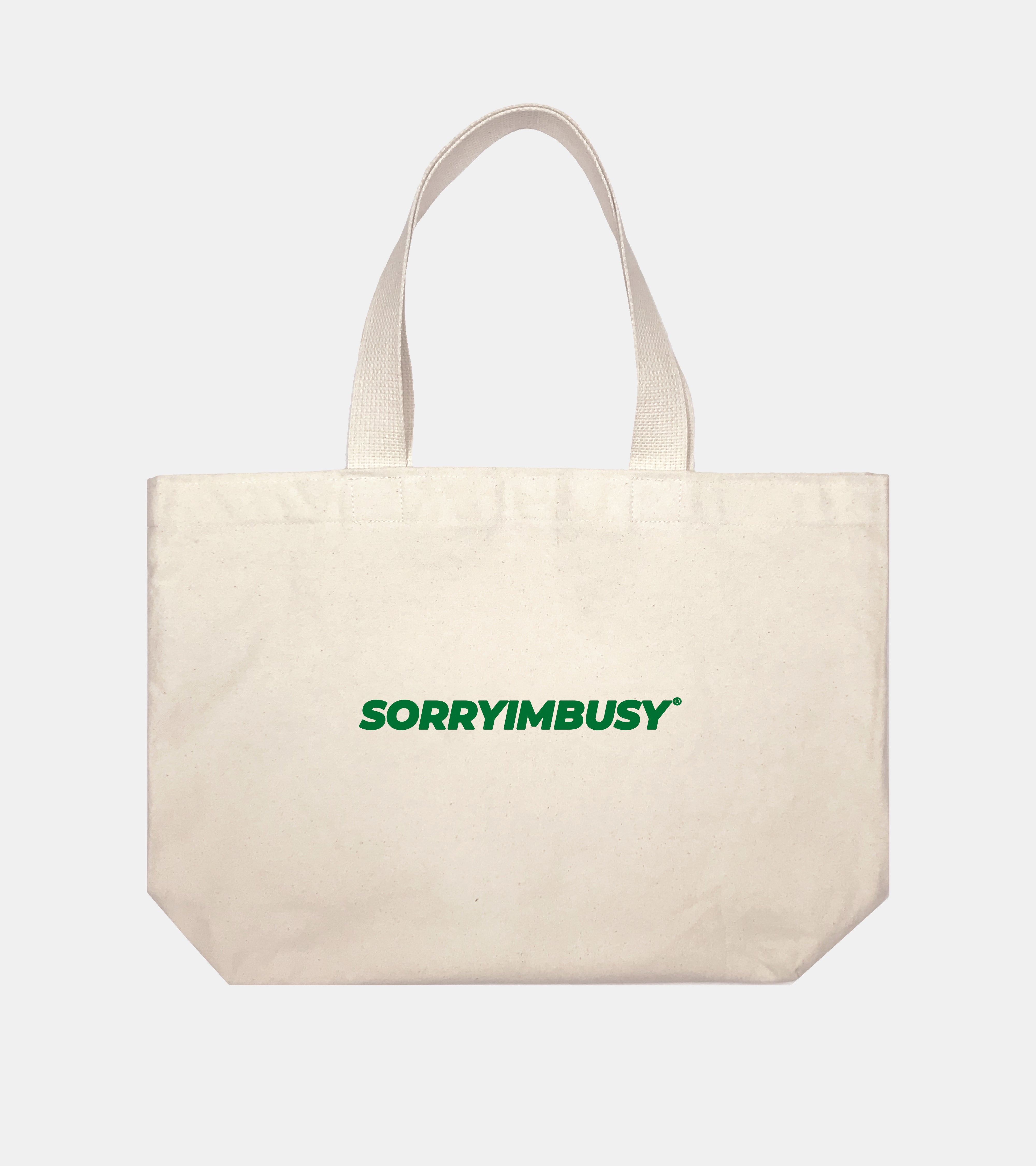 Heavyweight Logo Tote - Green