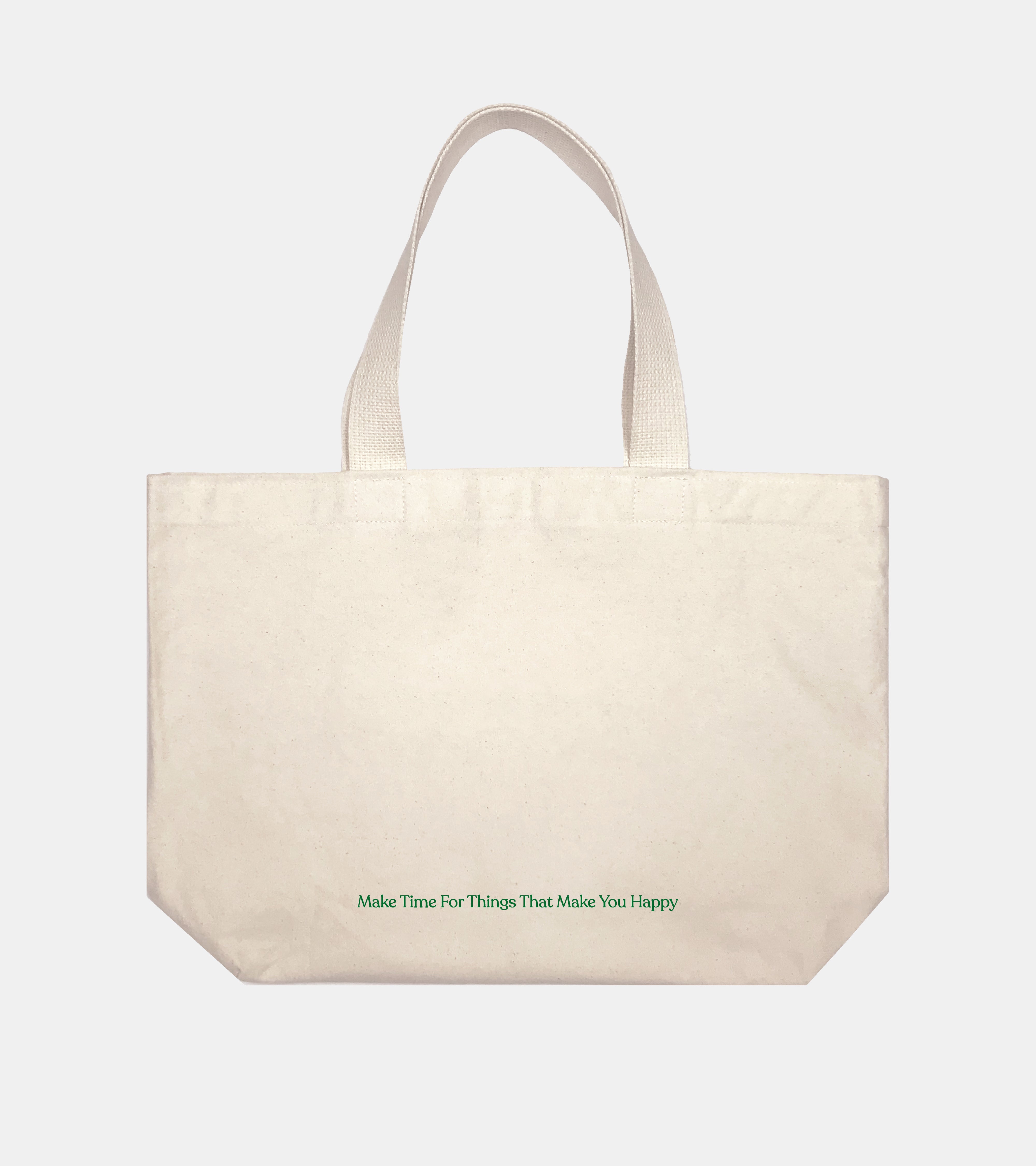 Heavyweight Logo Tote - Green