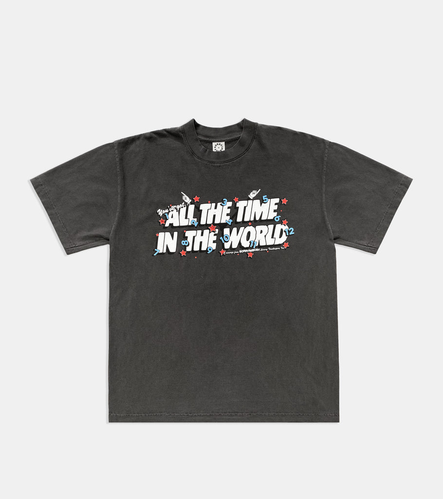 All The Time In The World T Shirt Vintage Black All the time in the world t shirt vintage black