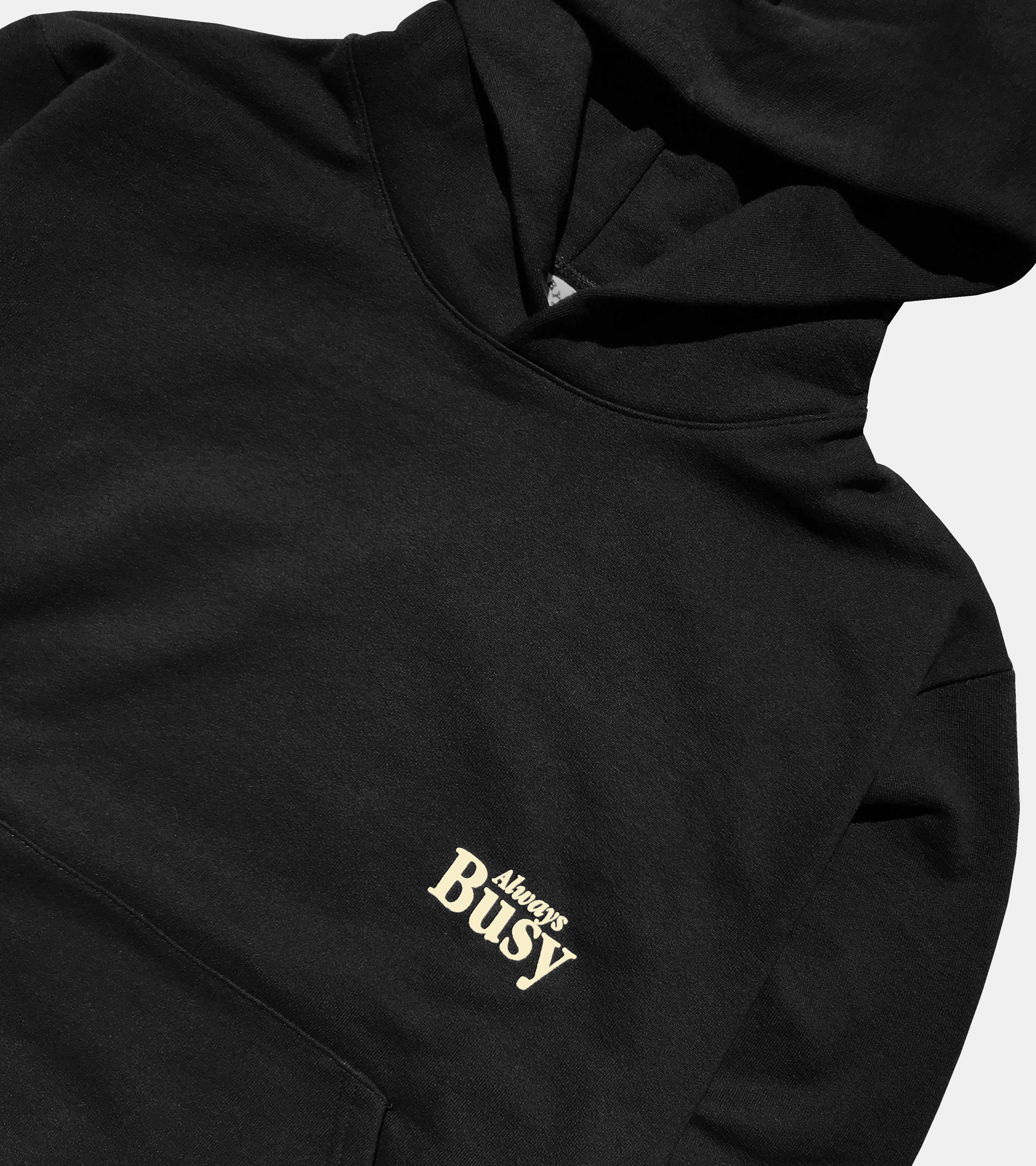 Always Busy 14oz 475GSM Heavyweight Hoodie - Made in USA SORRYIMBUSY