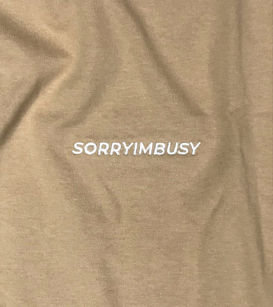 Classic Logo T-Shirt - Bone - SORRYIMBUSY