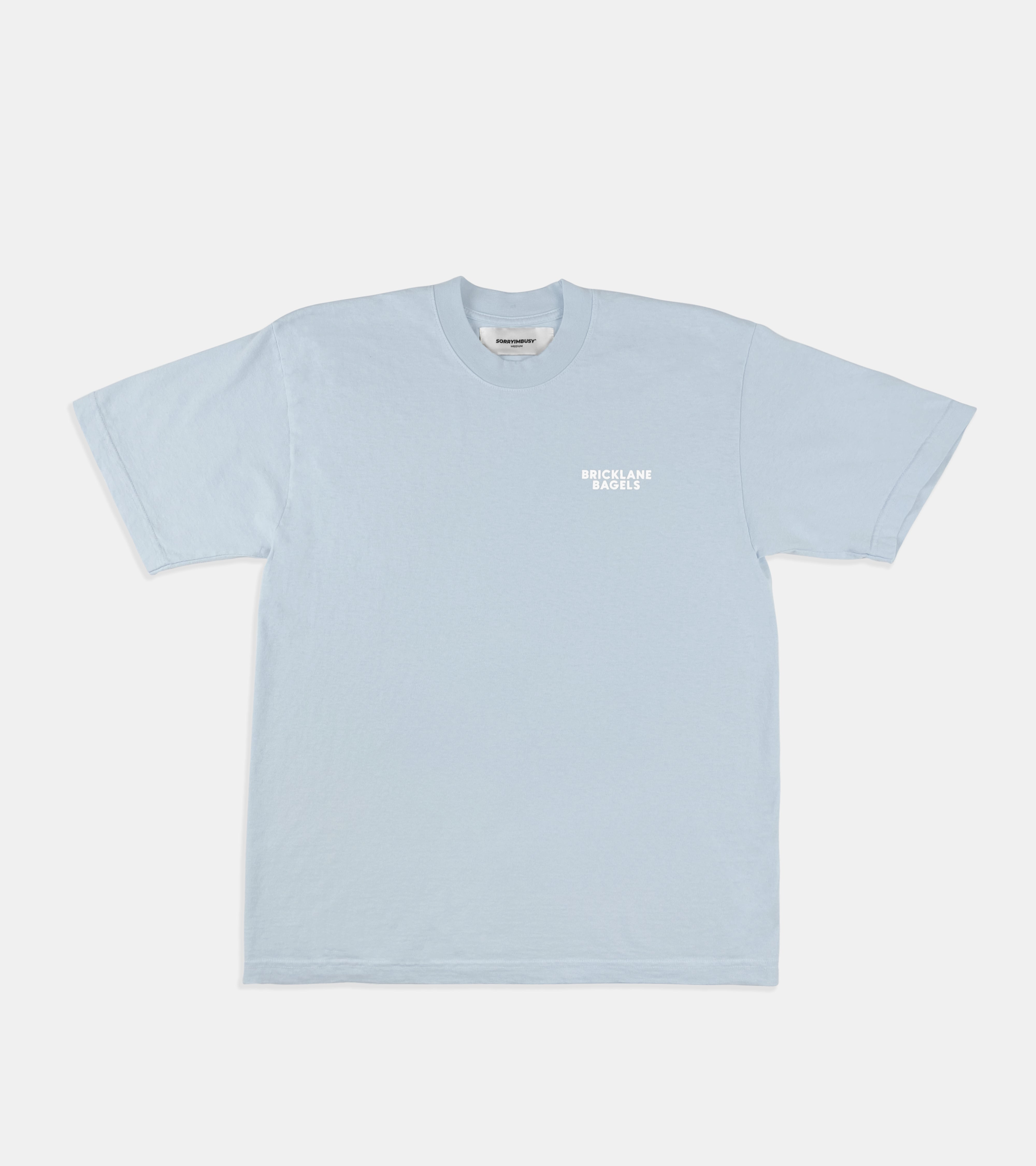 Bricklane Bagels T-Shirt - Baby Blue