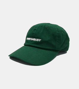 SORRYIMBUSY CLASSIC LOGO CAP GREEN