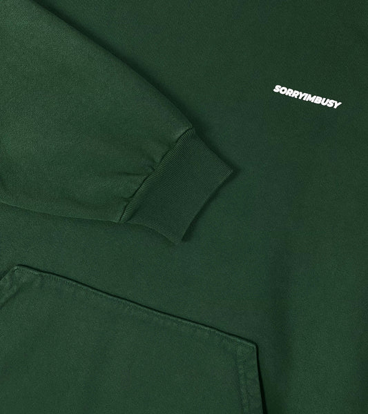 Logotype Hoodie - Forest Green