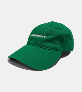 SORRYIMBUSY Classic Logo Cap Kelly Green Embroidered in Melbourne Australia 