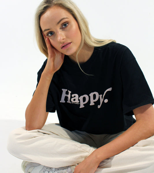 HAPPY T-Shirt - SORRYIMBUSY