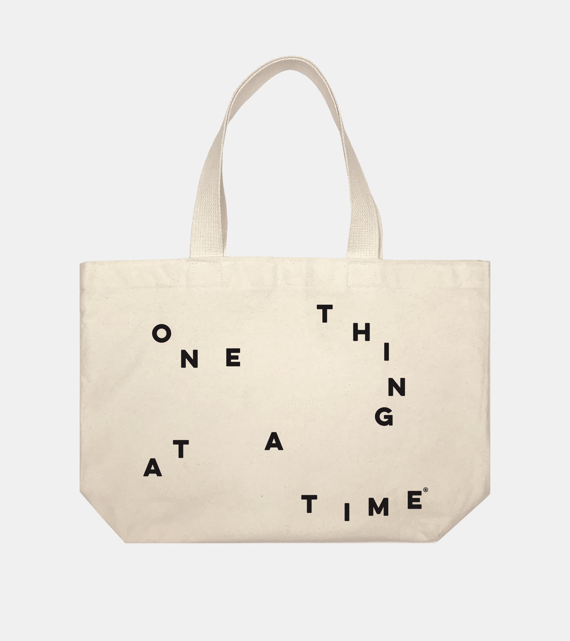SORRYIMBUSY - One Thing At A Time Heavyweight Tote Bag - Made in USA