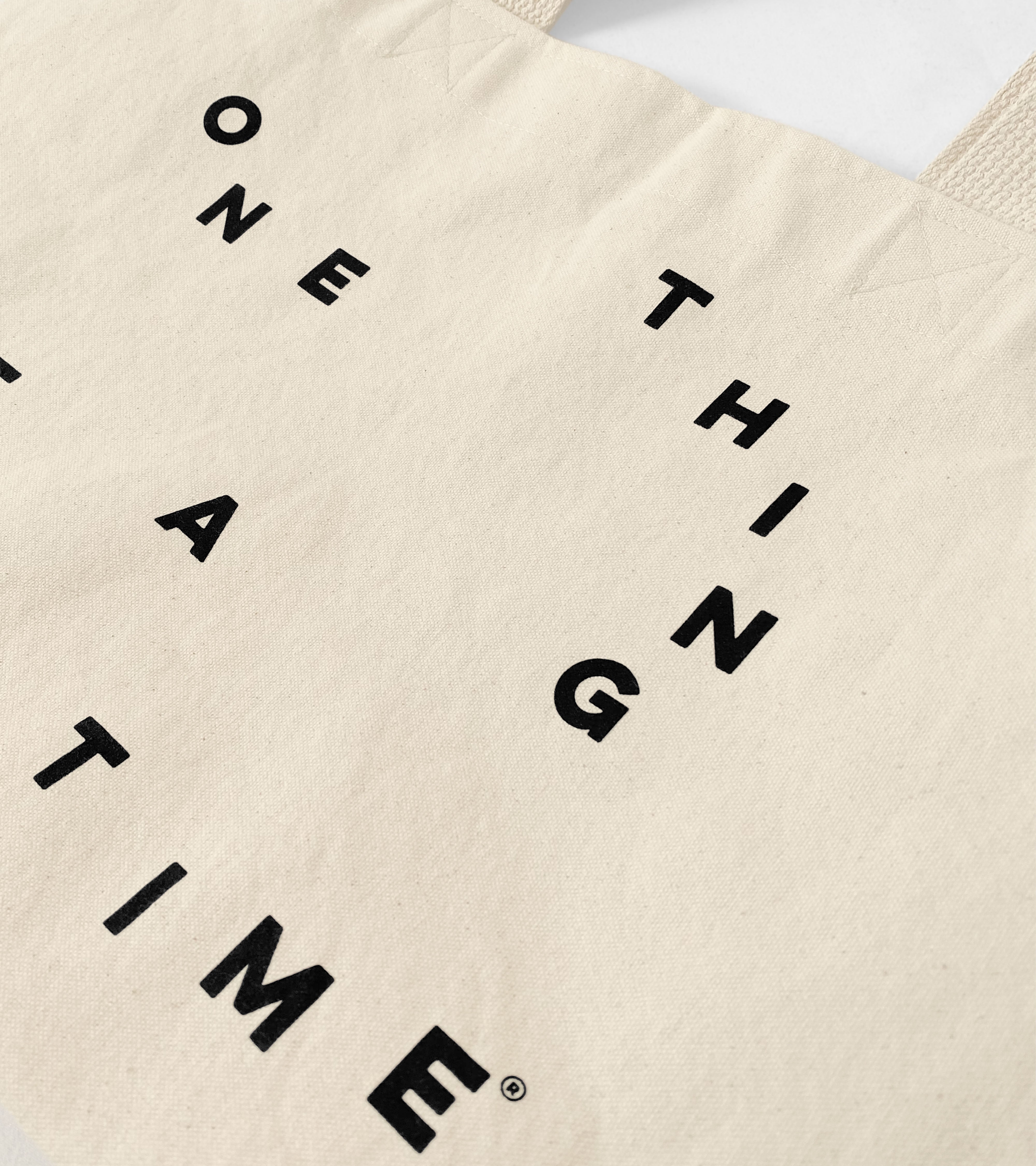 SORRYIMBUSY - One Thing At A Time Heavyweight Tote Bag - Made in USA