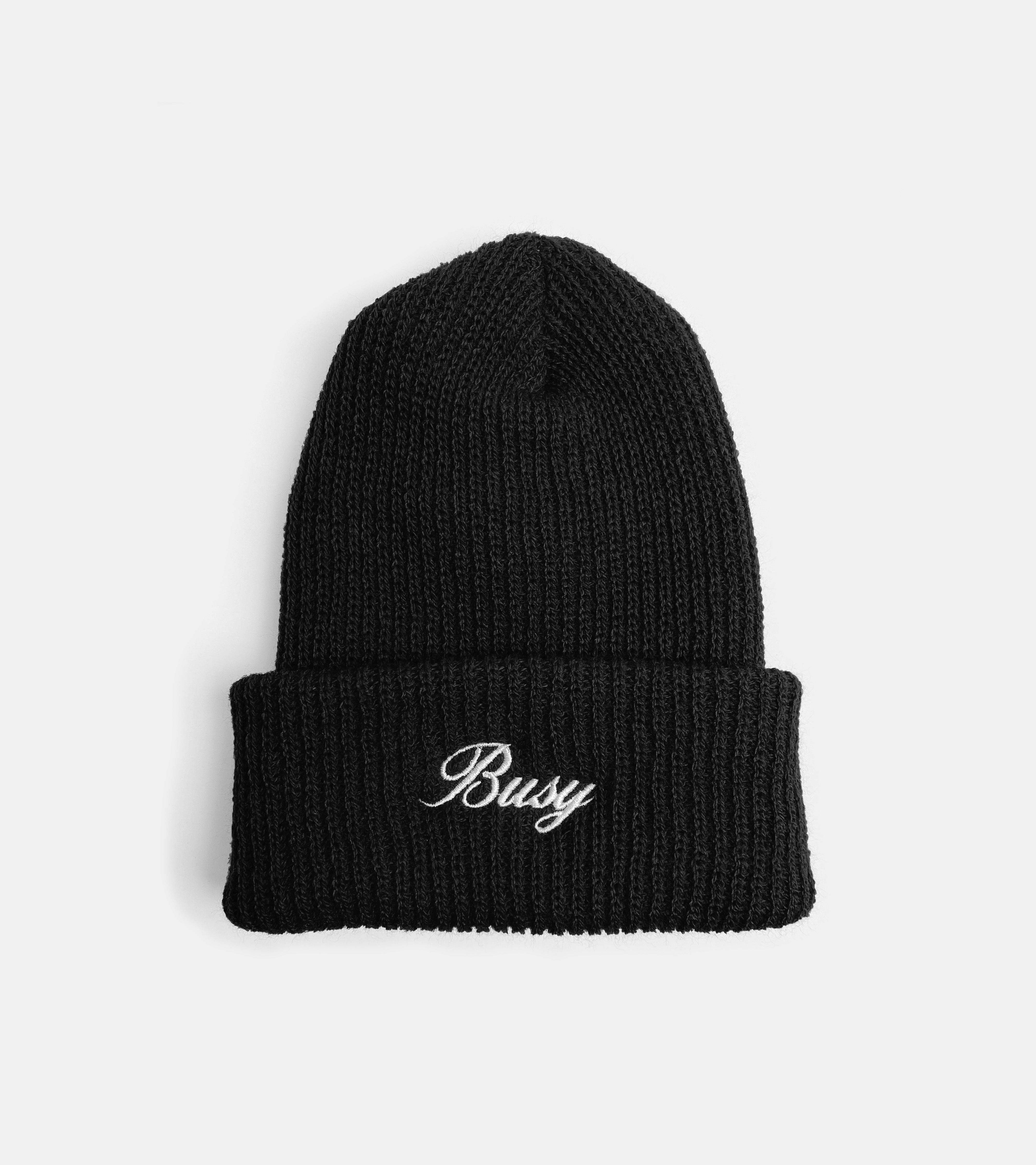 Script Beanie - Black