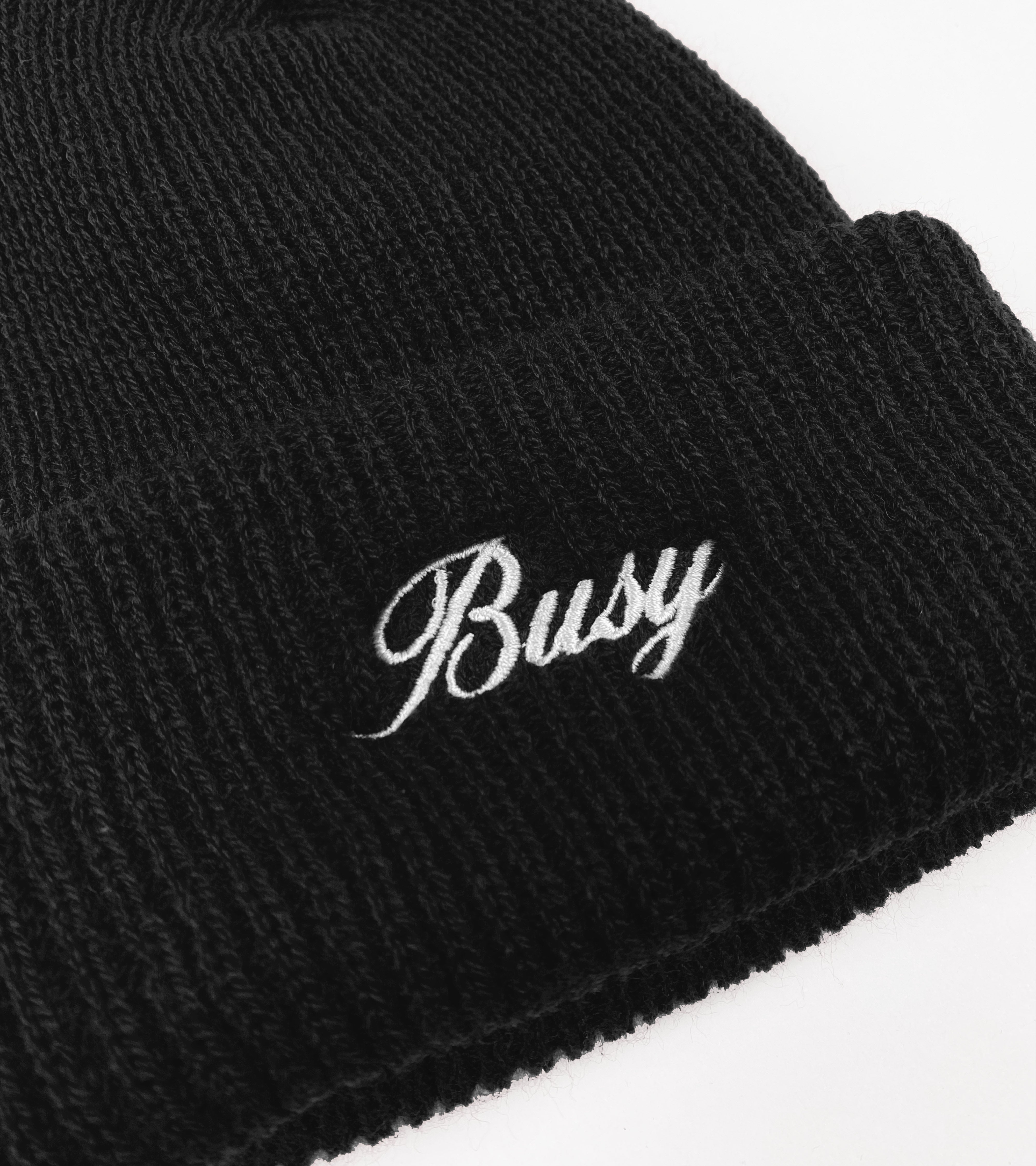 Script Beanie - Black