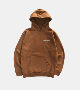 slow down, relax and enjoy life a little more SORRYIMBUSY Brown Hoodie