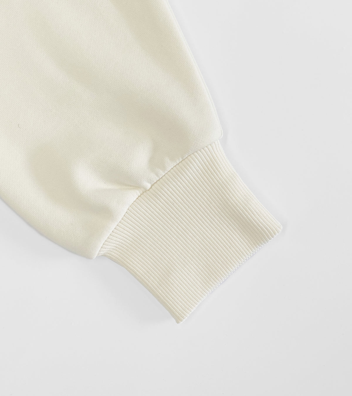 Holding Steady Button-Up Hoodie Jacket (Ivory)